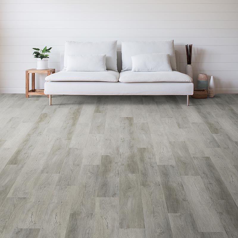 Living Room Gray Luxury Vinyl Plank -  Pulskamps Flooring Plus in Batesville, IN