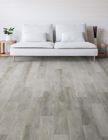 Living Room Gray Luxury Vinyl Plank -  Pulskamps Flooring Plus in Batesville, IN